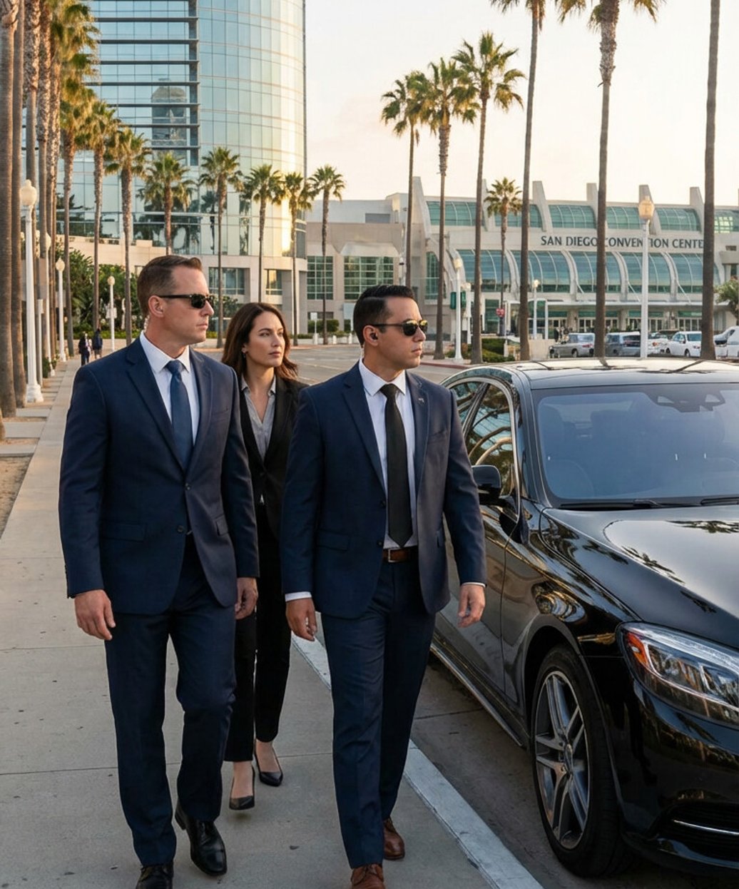 Pentagon corporate security specialist protecting San Diego business executive